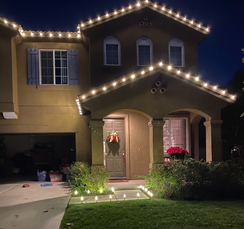 Warm White Christmas Lights for Holiday