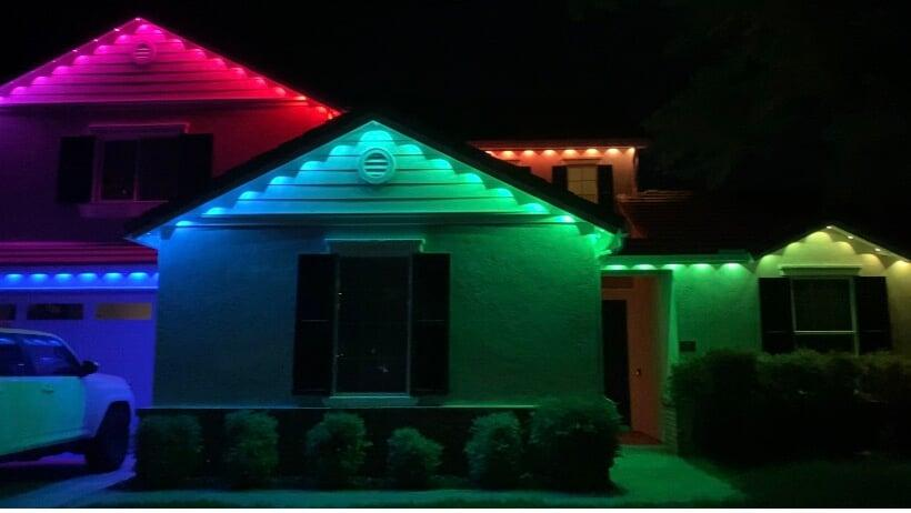 Permanent Programmable LED Christmas Lights