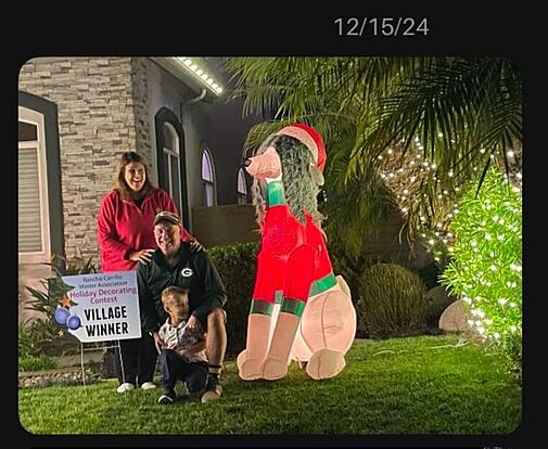 Christmas Lights Decoration Award Winner