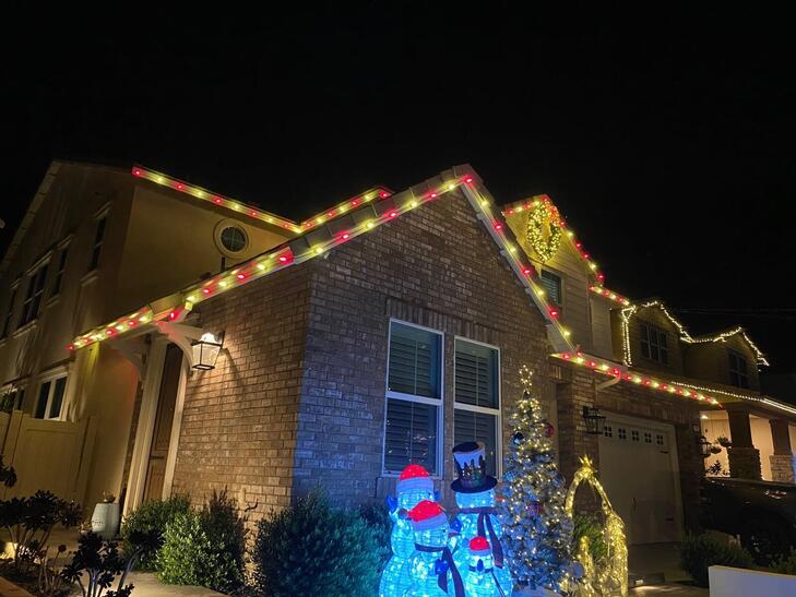 Candy Cane LED Christmas Lights
